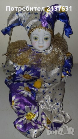 НОВА  ! ПОРЦЕЛАНОВА КУКЛА  - Височина 43 см , снимка 1