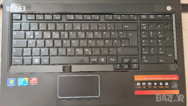 Лаптоп Samsung Р720- NP E272H 17.3 инча, снимка 5 - Лаптопи за дома - 54254865