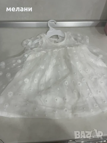 уникална бебешка рокля, снимка 4 - Бебешки рокли - 51398790