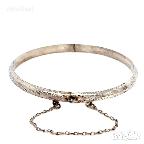 Сребърна дамска гривна 5.99гр. диаметър:6см. проба:925 модел:41791-5