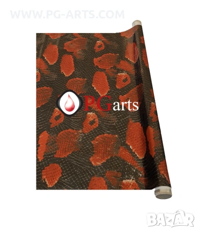 Фолио за хидрографика SNAKE RED BOA 50