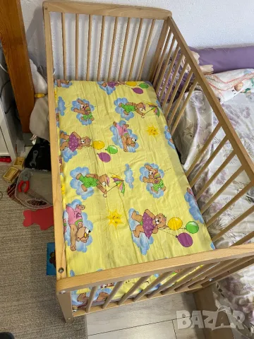 Бебешко детско легло с матрак