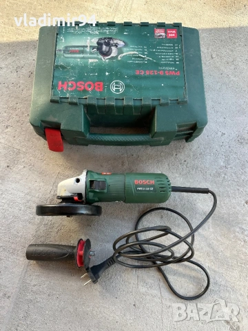 Bosch pws 9-125 ce ъглошлайф с обороти