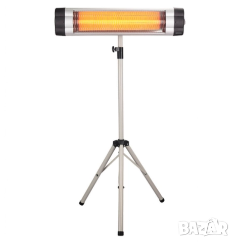 Печка , кварцова, 1500W, инфрачервена, стояща/стенна, снимка 5 - Друга електроника - 52053248