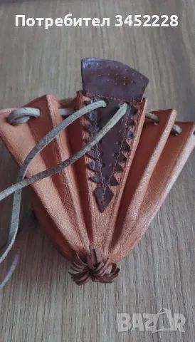 кесия естествена кожа отлична за колекционери , снимка 2 - Антикварни и старинни предмети - 48472881