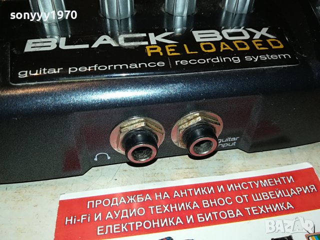 m-audio BLACK BOX 9V AC-внос swiss 2805222142M, снимка 9 - Ресийвъри, усилватели, смесителни пултове - 36905605