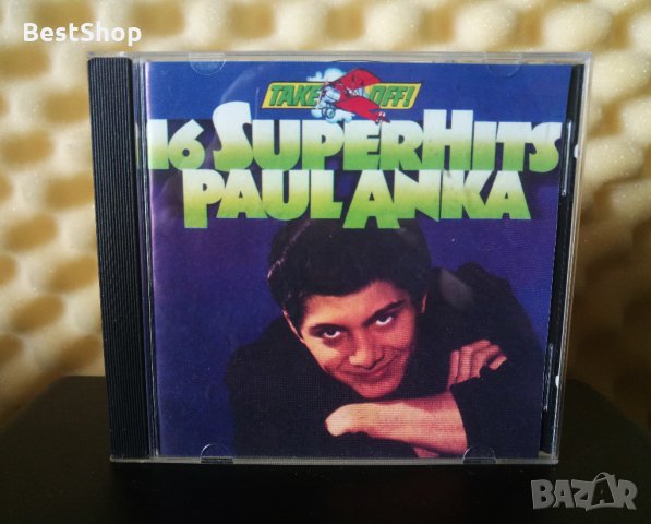 Paul Anka - 16 Super hits, снимка 1 - CD дискове - 30224005