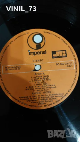 Andre Moss – Rosita, снимка 3 - Грамофонни плочи - 48374706