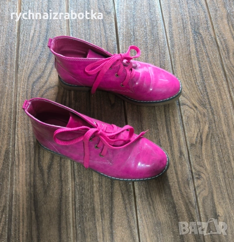 Дамски цилкамени полуботи, снимка 2 - Дамски боти - 54048675