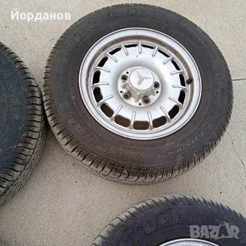 Комплект джанти за Mercedes Barock  14 цола 6,5 J, снимка 2 - Гуми и джанти - 55792574