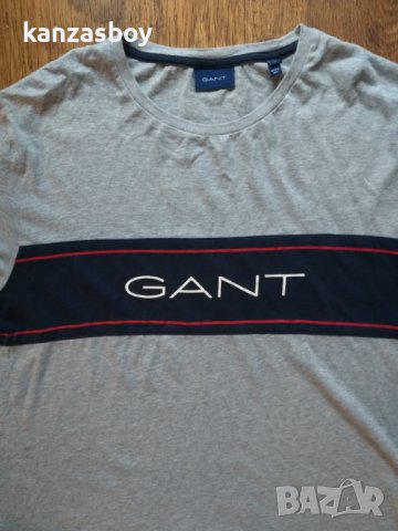 gant - страхотна мъжка тениска , снимка 3 - Тениски - 40251557