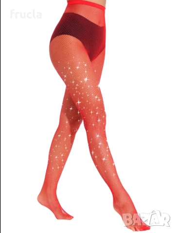 Бляскави Чорапогащници Мрежа - За Снежанки, снимка 2 - Други - 52705726