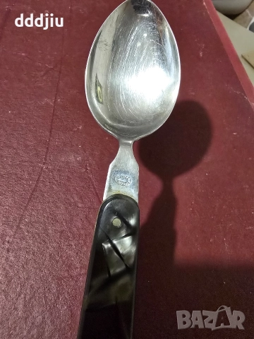 Сгъваема лъжица Петко Денев , снимка 4 - Антикварни и старинни предмети - 52688861