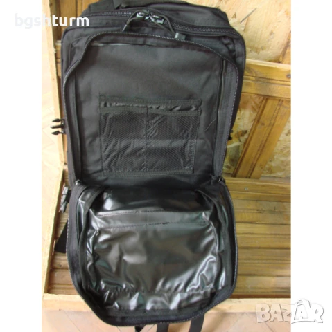 Раница тактическа"Assault I - LARGE'' ,36 л,черна , MIL-TEC, снимка 9 - Раници - 51028559
