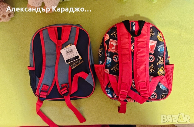 Две нови детски раници с релефни изображения отпред , снимка 2 - Раници - 52683619