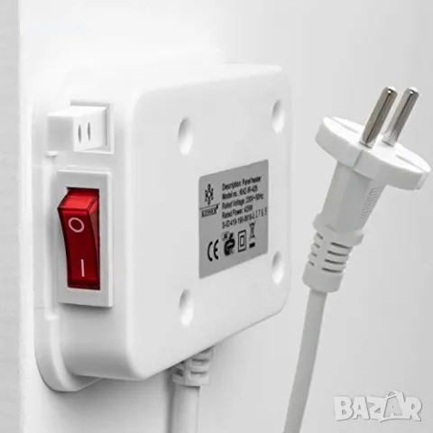 Инфрачервен радиатор за отопление с приложение Wifi , 425 W, снимка 6 - Други - 48466812