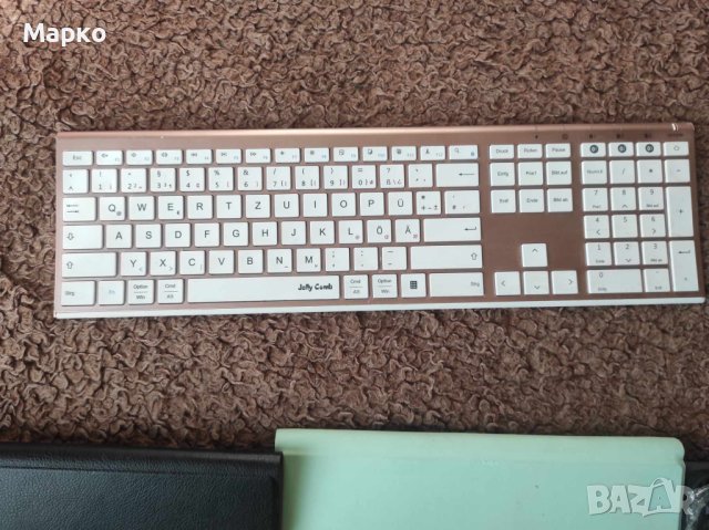 Безжични клавиатури светещи със Блутут, снимка 6 - Клавиатури и мишки - 44466525