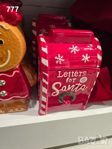 коледни керамични бурканчета кутии, снимка 4 - Декорация за дома - 48361584