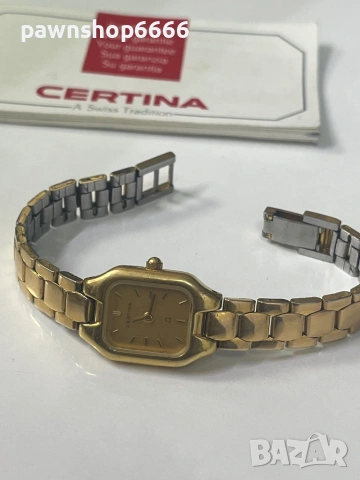 Елегантен дамски кварцов часовник CERTINA, произведен в Швейцария, снимка 10 - Дамски - 53997368