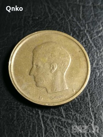 Белгия, 20 франка 1981, холандски текст, Belgium, Belgien, снимка 2 - Нумизматика и бонистика - 29202614