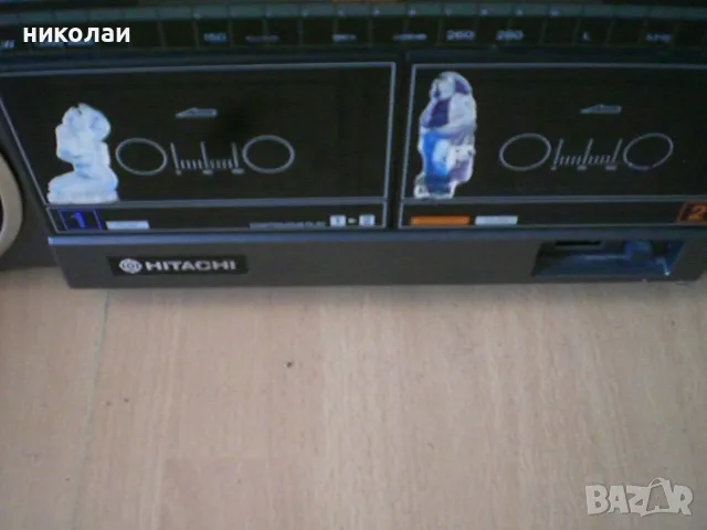 HITACHI касетофон радиокасетофон оригинален, снимка 3 - Други инструменти - 53112043