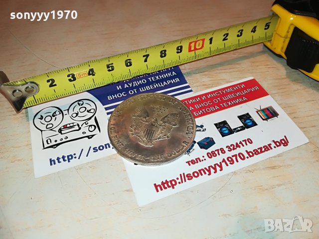 долар-метален 1900, снимка 15 - Други ценни предмети - 29121508