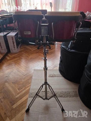 Бонгоси със стойка , снимка 2 - Ударни инструменти - 53887903