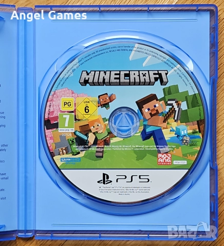 Minecraft PS5 Playstation 5 Плейстейшън PS Майнкрафт диск игра, снимка 3 - Игри за PlayStation - 51544767