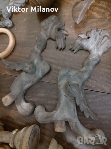 Дървени орнаменти, снимка 5 - Антикварни и старинни предмети - 37320457