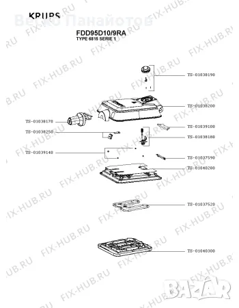 Гофретник-Krups FDD95D10 D 1200 W-PROFI-40%OFF , снимка 9 - Гофретници - 49209464