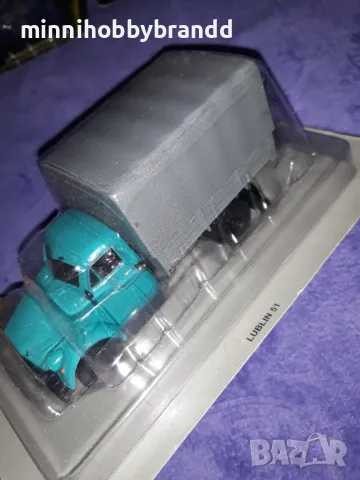 LUBLIN 51 GAZ 51 Molotovka 1.43 Deagostini  , снимка 3 - Колекции - 47340141
