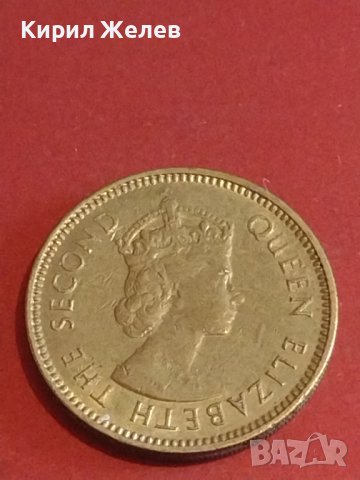 Две монети 1 frank 1962 LETZEBURG/ 10 cent 1965 HONG KONG за КОЛЕКЦИОНЕРИ 31882, снимка 8 - Нумизматика и бонистика - 44304013