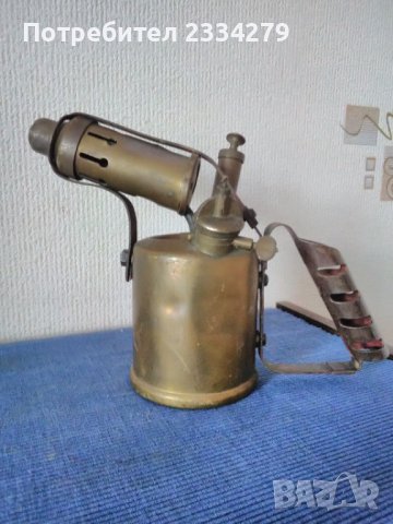 Автентична бензинова лампа,,златарска" произход Англия., снимка 6 - Антикварни и старинни предмети - 37759326