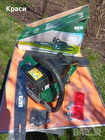 бензинова резачка, снимка 4 - Градинска техника - 54118984