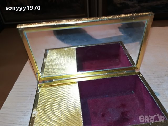 МУЗИКАЛНА КУТИЯ-ЗЛАТО/ПЛЮШ-ВНОС АНГЛИЯ 2205222109, снимка 16 - Антикварни и старинни предмети - 36844008