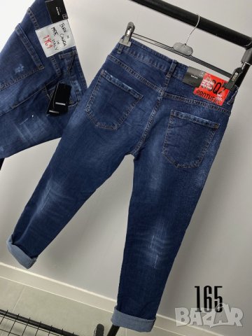  Dsquared мъжки дънки КОД 165, снимка 4 - Дънки - 39553797