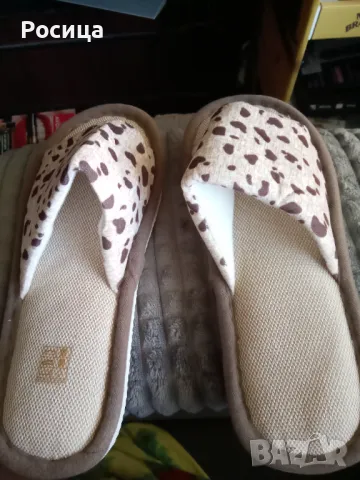 Дамски чехли пантофи 38-39 номер размер на стелката 24 см нови