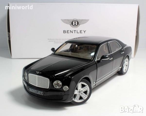 Bentley Mulsanne 2014 - мащаб 1:18 на RaStar модела е нов в кутия, снимка 13 - Колекции - 29888901