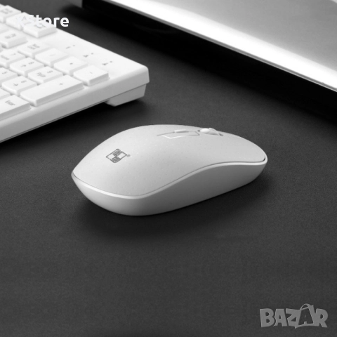 Бизнес безжични Wireless клавиатура и оптична мишка, съвместими с Windows KMT3, снимка 3 - Клавиатури и мишки - 52556027