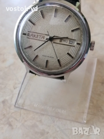 РАКЕТА-МЪЖКИ МЕХАНИЧЕН ЧАСОВНИК , снимка 9 - Антикварни и старинни предмети - 54335011