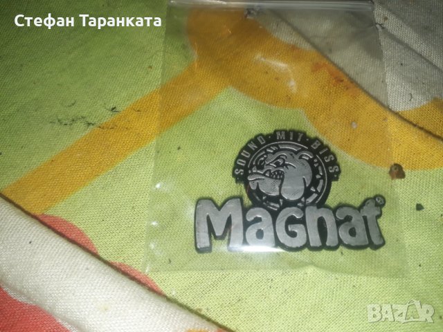 MAGNAT-Табелка от тонколона, снимка 2 - Тонколони - 42706850