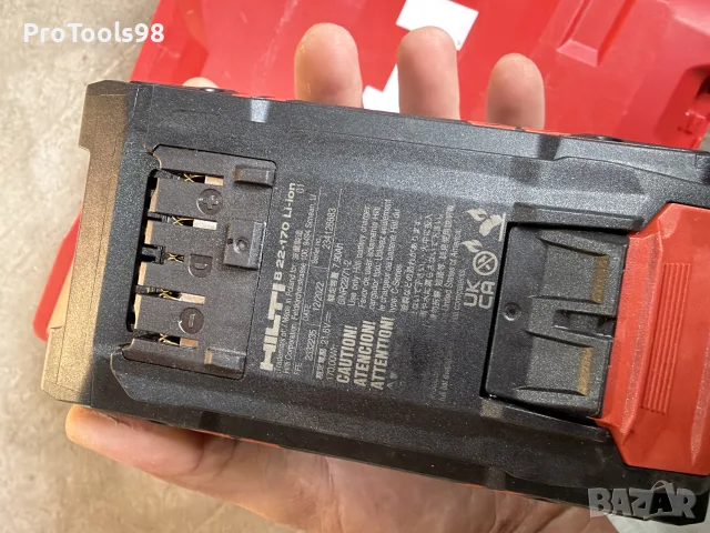 Hilti B 22-170 8Ah Nuron батерия, снимка 7 - Други инструменти - 56424819