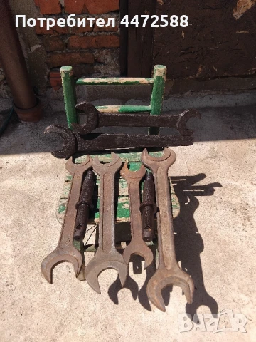 щанги за джанти за трактори гаечни и глухи ключове 55,50,46,41,36,32 и други части , снимка 4 - Селскостопанска техника - 50994293