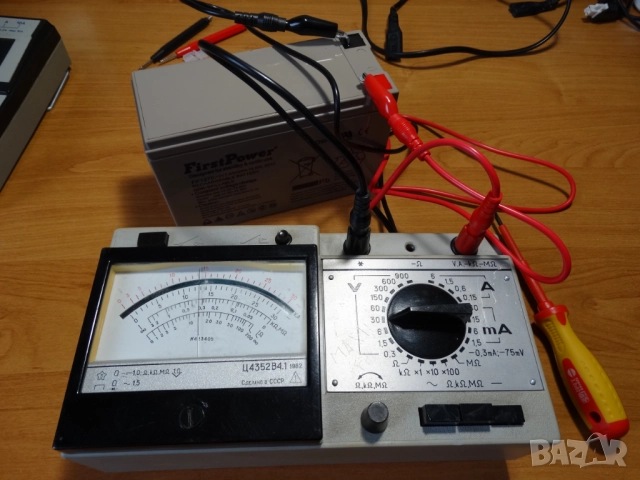 2 стари руски мултиметъра ..., снимка 12 - Друга електроника - 52304143