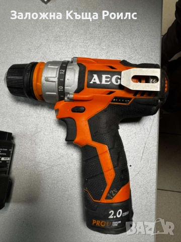 Акумулаторен винтоверт AEG, BBS 12C2