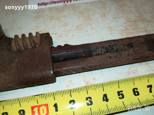 СТАР РАЗДВИЖЕН КЛЮЧ ВНОС ГЕРМАНИЯ 1410212003, снимка 13 - Антикварни и старинни предмети - 34466470