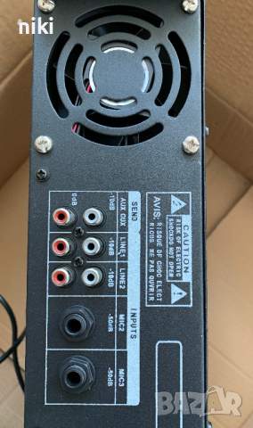 Усилвател 250W Mixer/Amplifier НОВ 2 БР. Public address system amplifier, снимка 7 - Ресийвъри, усилватели, смесителни пултове - 44699226