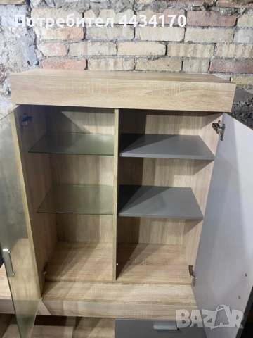 IKEA три-частна секция/холна стена – отлична цена, снимка 6 - Секции и витрини - 52796468