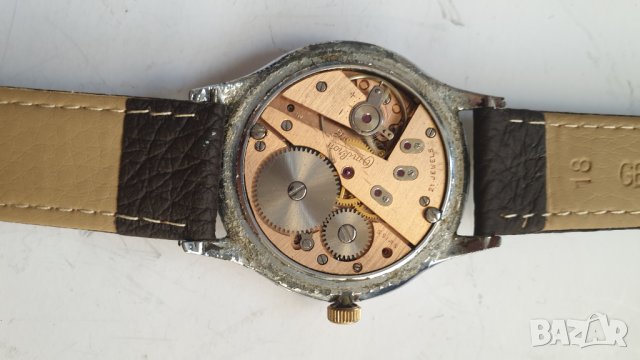 Мъжки механичен часовник Omicron 21 RUBIS, снимка 12 - Антикварни и старинни предмети - 42563271