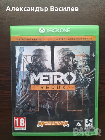 Metro Redux (Xbox One, Xbox X) в отлично състояние